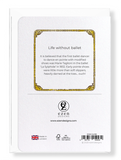Life without ballet : 8 cards Ezen Designs - Life without ballet - Greeting Card - Back