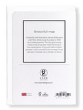Bristol full map (Pack of 8 cards) Bristol full map (Pack of 8 cards)