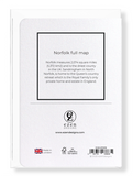 Norfolk full map (Pack of 8 cards) Norfolk full map (Pack of 8 cards)