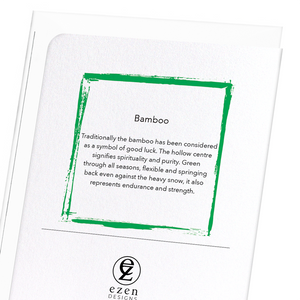 Image Title Bamboo (Pack of 8 cards)