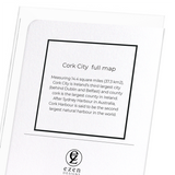 Cork City  full map (Pack of 8 cards) Cork City  full map (Pack of 8 cards)