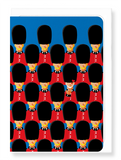 Horse guards (Pack of 8 cards) Ezen Designs - Horse guards - Greeting Card - Front