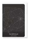 Norfolk full map (Pack of 8 cards) Norfolk full map (Pack of 8 cards)