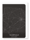 Norfolk full map (Pack of 8 cards) Norfolk full map (Pack of 8 cards)