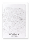 Norfolk full map (Pack of 8 cards) Norfolk full map (Pack of 8 cards)
