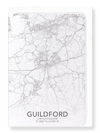 Guildford full map (Pack of 8 cards) Guildford full map (Pack of 8 cards)