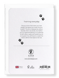 Ezen Designs - Training everyday - Greeting Card - Back