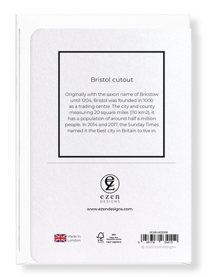 Bristol cutout (Pack of 8 cards)