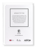 glasgow full map (Pack of 8 cards)