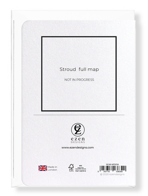 Stroud  full map (Pack of 8 cards)