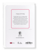 Ezen Designs - Happy birthday - Greeting Card - Back