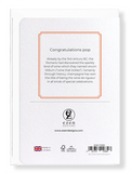 Ezen Designs - Congratulations pop - Greeting Card - Back