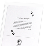 Nine lives with you (Pack of 8 cards)