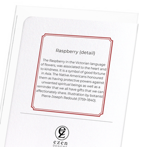 Raspberry (Pack of 8 cards)