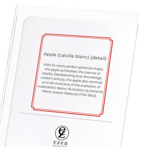 Apple (calville blanc) (Pack of 8 cards)