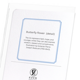 Butterfly flower  (Pack of 8 cards)