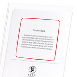 Super dad (Pack of 8 cards)