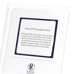 Face of the great clock : 8 cards