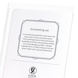 Enchanting cat : 8 cards