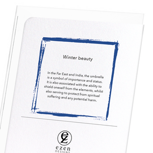 Winter beauty (Pack of 8 cards)