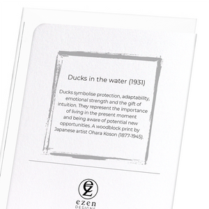 Ducks in the water (1931)  (Pack of 8 cards)