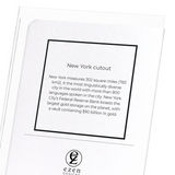 New York cutout (Pack of 8 cards)