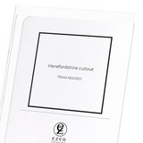 Herefordshire cutout (Pack of 8 cards)