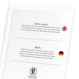 Berlin cutout (Pack of 8 cards)