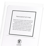 Newcastle full map (Pack of 8 cards)