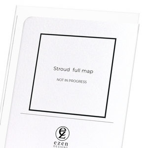 Stroud  full map (Pack of 8 cards)