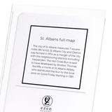 St. Albans full map (Pack of 8 cards)