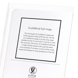 Guildford full map (Pack of 8 cards)