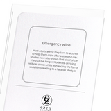 Emergency wine (Pack of 8 cards)