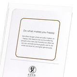 Do what makes you happy (Pack of 8 cards)