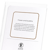 Flower and buddha (Pack of 8 cards)