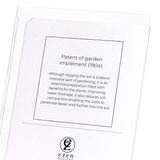 Patent of garden implement (1904) (Pack of 8 cards)