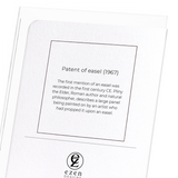 Patent of easel (1967) (Pack of 8 cards)