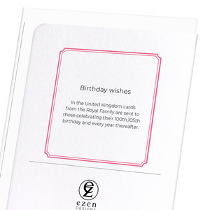 Birthday wishes (Pack of 8 cards)