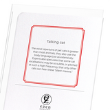 Talking cat (Pack of 8 cards)