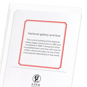 National gallery and bus