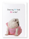 Ezen Designs - Big bum - Greeting Card - Front