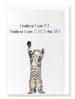 Ezen Designs - I believe I can fly - Greeting Card - Front