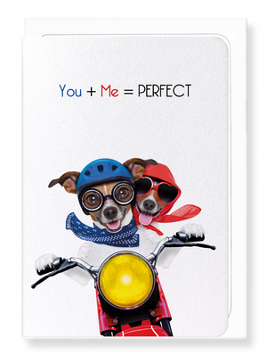 Ezen Designs - You + me = perfect - Greeting Card - Front