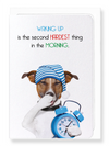 Ezen Designs - Second hardest thing - Greeting Card - Front