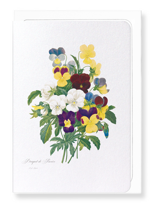 Bunch of pansies (Pack of 8 cards)