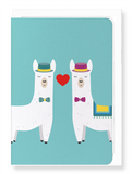 Ezen Designs - Mr & mr llamour - Greeting Card - Front