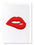 Ezen Designs - Lips - Greeting Card - Front