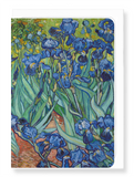 Ezen Designs - Irises by van gogh - Greeting Card - Front