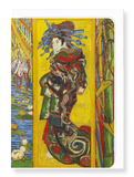 Ezen Designs - Japonaiserie oiran by van gogh - Greeting Card - Front