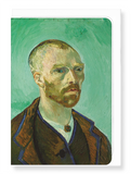 Ezen Designs - Self-portrait as a bonze by van gogh - Greeting Card - Front